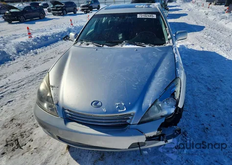 2004 Lexus Es 330 z USA, uszkodzony, nr VIN JTHBA30G845029953